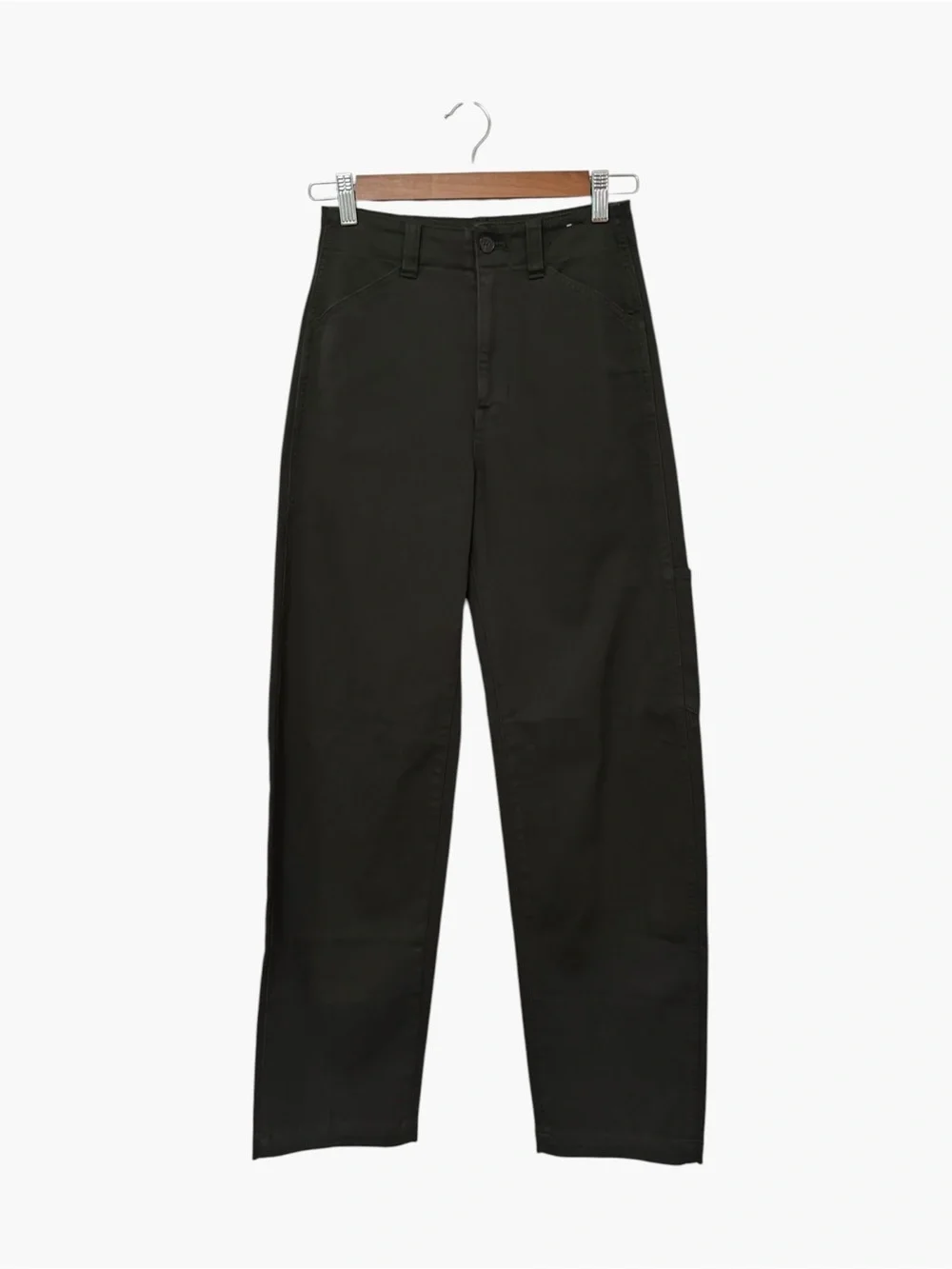 MADEWELL | NWT The Balloon Barrel Leg Pant in Midnight Olive, Size 25